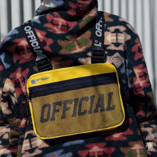 Cross-border exclusive tactical backpack ins trendy men's and women's tactical chest bag multifunctional functional vest tactical chest bag