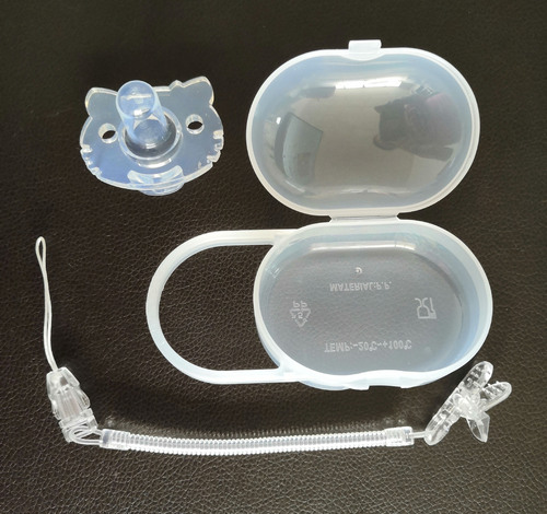 Baby Silicone Pacifier Baby Full Silicone Super Soft Newborn Comfort Pacifier Sleeping Play Mouth