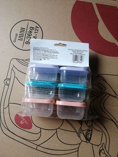 Plastic Box Square Box Transparent Plastic Square Box Packaging Box Storage Box Small Square Box PP Material Round