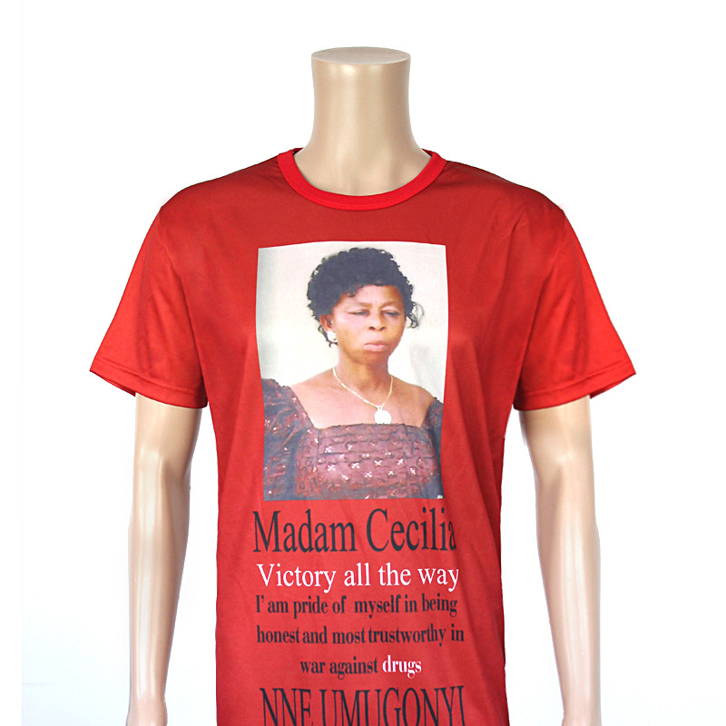 选举服T恤衫总统竞选服饰广告衫圆领短袖T恤来图定 制印刷logo