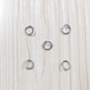 Spot supply of stainless steel opening circle single circle small circle accessories circle connection circle handmade DIY jewelry