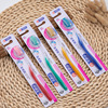 Eshoo adult Independent Soft fur toothbrush Manufactor Direct selling hotel Supplies crystal Handle Stall toothbrush wholesale