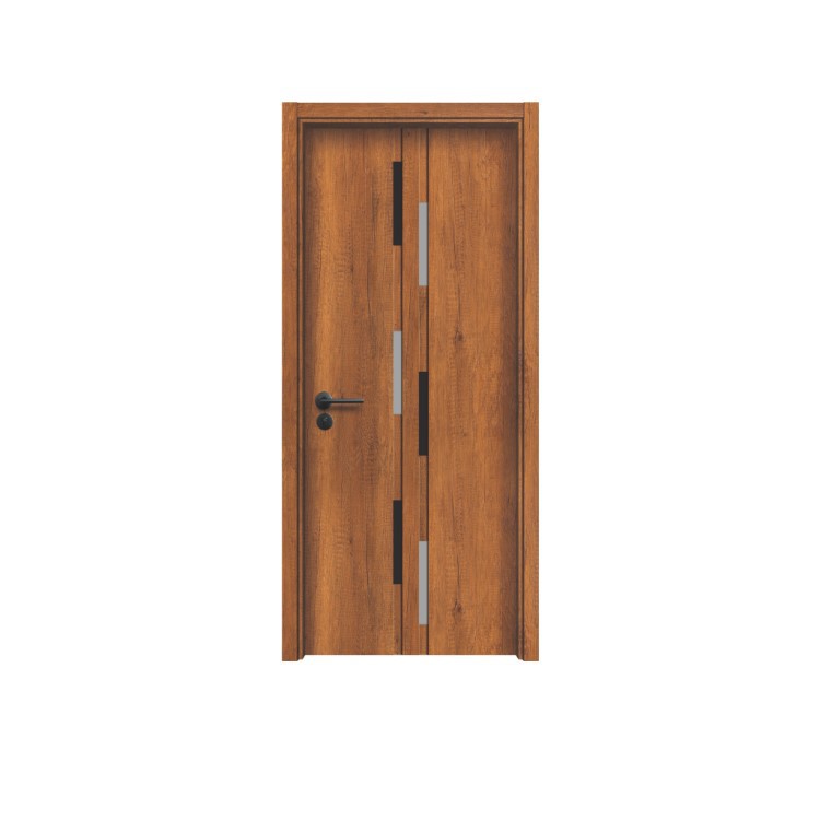 Suministro directo de fábrica nueva puerta de madera de aluminio puerta plana puerta corredera de cristal de carbono renovación de la casa antigua renovación puerta de madera puerta de entrada del dormitorio