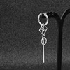 Earrings suitable for men and women, ear clips stainless steel, wholesale