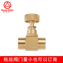 黄铜针型阀Brass needle valve 内外螺纹NPT 1/4