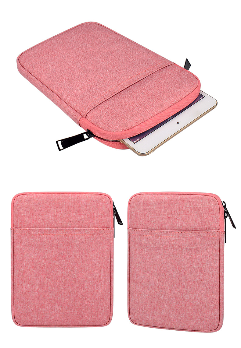 The inner liner of the ipad tablet bag is a portable storage bag suitable for business trips. It is light and thin and can be printed with a logo undefined