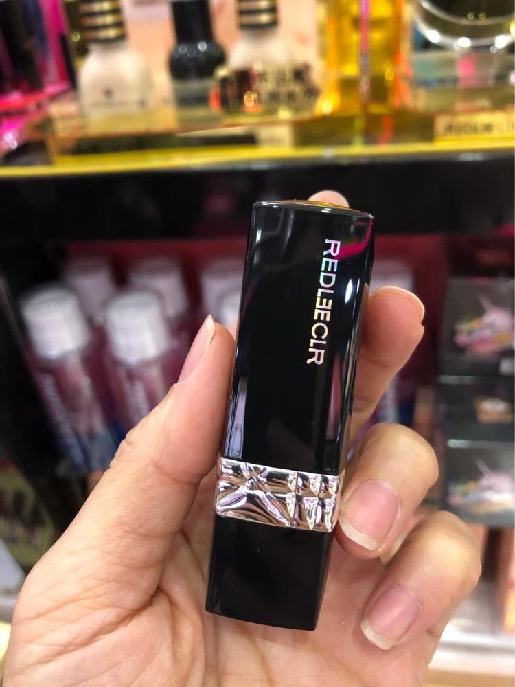 瑞莉黑玫瑰一支三色口红保湿滋润女学生平价小众显白不沾杯唇膏