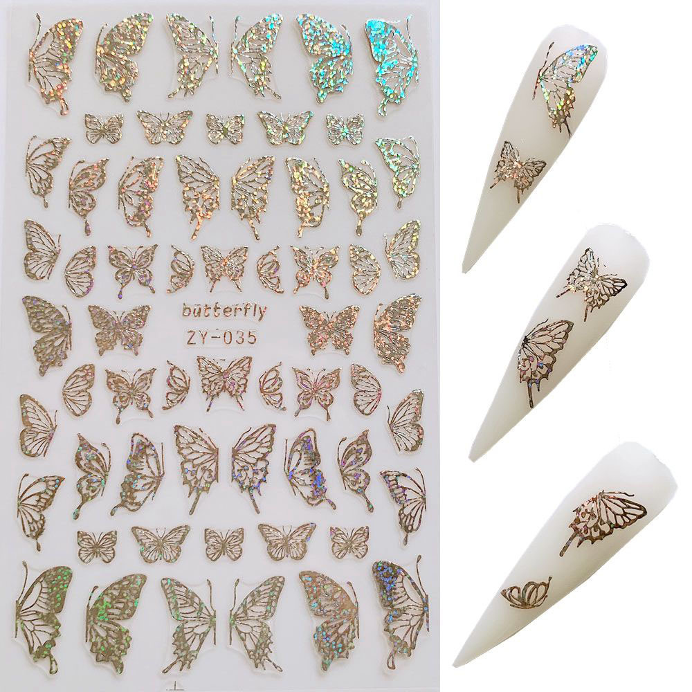 Mode Papillon Animaux Accessoires Pour Ongles 1 Jeu display picture 1