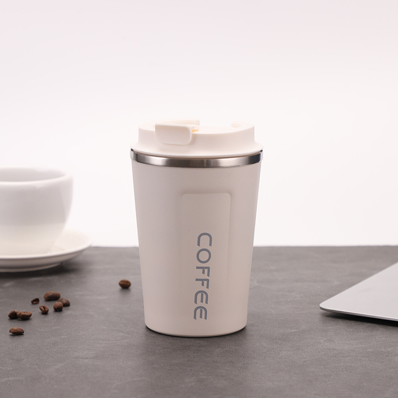 Suministro directo de fábrica simple acero inoxidable vacío taza de café al aire libre portátil coche vacío taza creativa coreana al por mayor