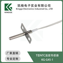 干衣机/洗衣机/烤箱用T型双孔NTC温度传感器 KG-G45-1 厂家供应