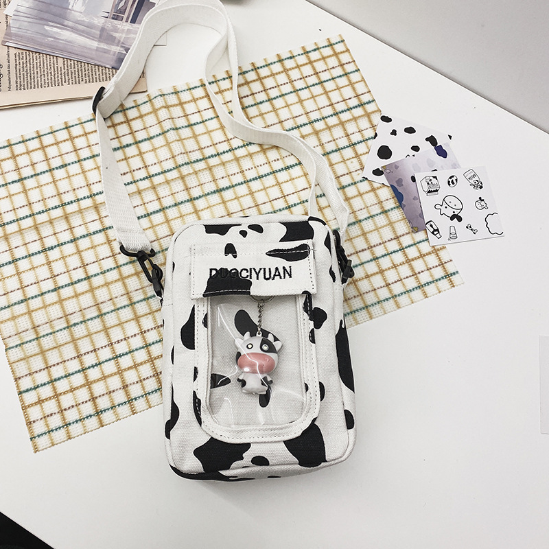 Moda Coreana Nueva Creativa Linda Muñeca Transparente Bolsa De Mensajero Bolsa De Lona Suave Al Por Mayor display picture 57