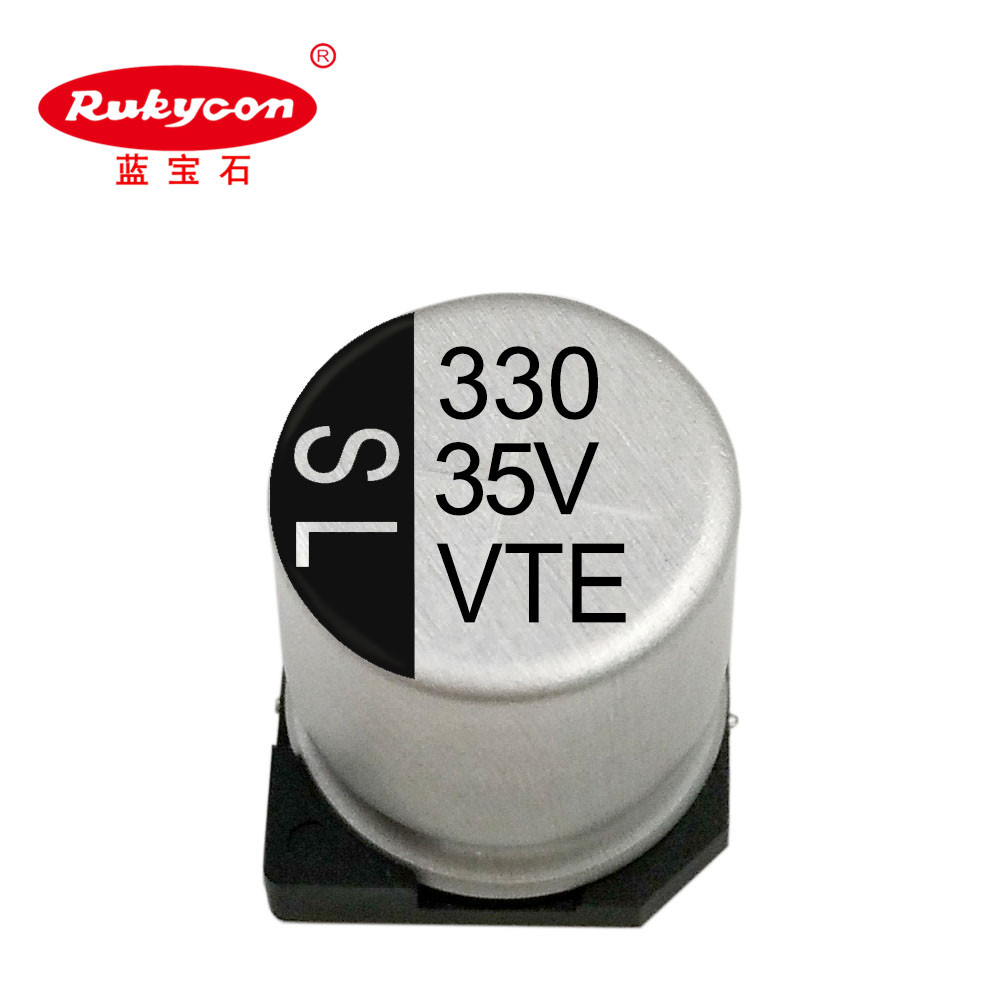 蓝宝石贴片电容35V330uF家电空调风扇LED照明厂家现货