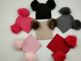 围巾;2件套;儿童帽