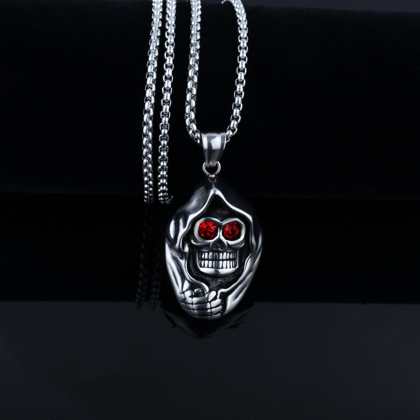 Hip-hop Geometric Alloy Stoving Varnish Men's Necklace display picture 1