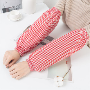 Thin cotton sleeve men's and women's labor protection autumn and winter long factory workshop anti-oil sleeve sunscreen hand sleeve stall