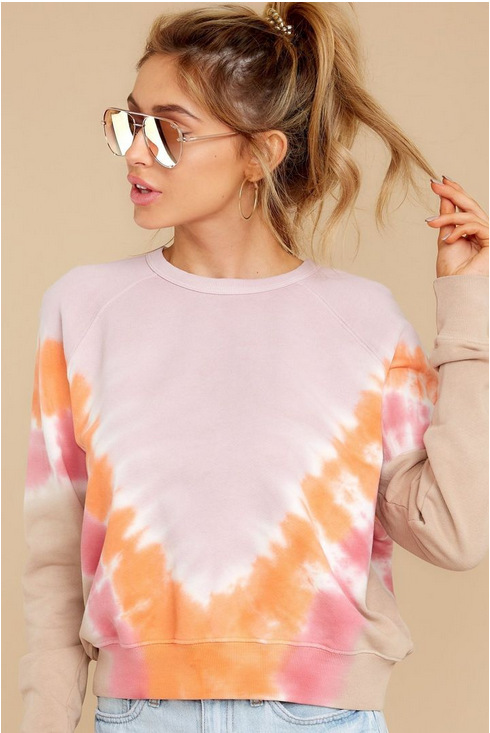 Spring and Summer New European and American Style Home Casual Wear Long-Sleeved Sweatshirt Summer Amazon Printed Long-Sleeved Home Casual Wear