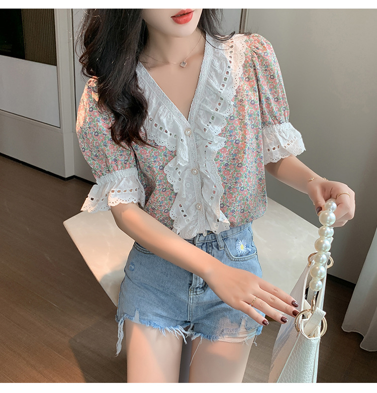 Chemisier en Mousseline de soie - Ref 3429343 Image 19