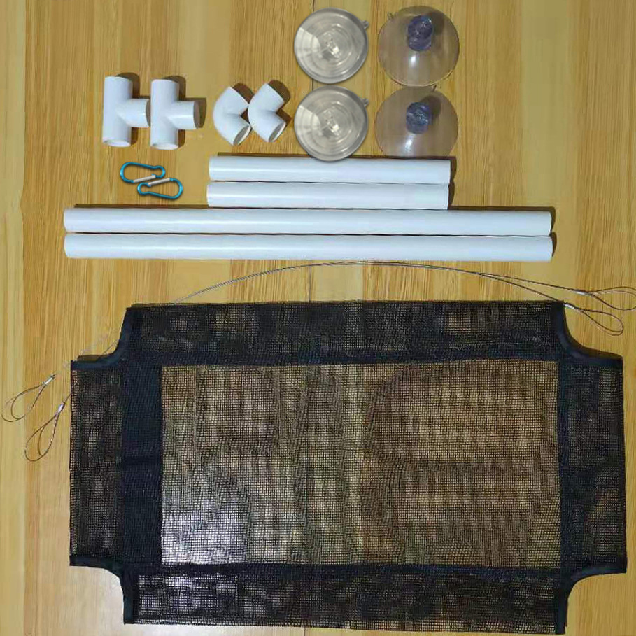 고양이 해먹-스몰 사이즈 블랙 메쉬-국내 판매