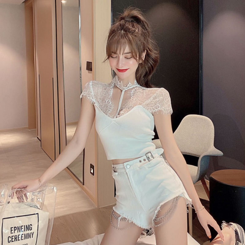 Pantalon léger femme en coton - Ref 3430017 Image 1