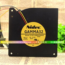 NIDEC GAMMA32 D12F-24BS4 12CM 24V 0.65A 12032涡轮鼓风机 风扇