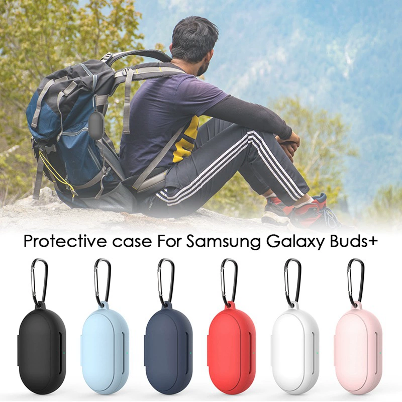 Силиконовый защитный чехол (Samsung BUDS / BUDS+), тонкий 1.8 мм, антиотпечатков пальцев