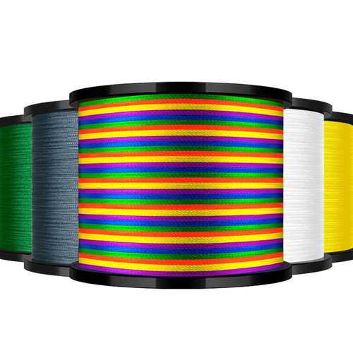 Muzi 1000m 8 braided Dalima fishing line, finely braided sea fishing Luya pe fishing line main line, super strong pulling fishing gear