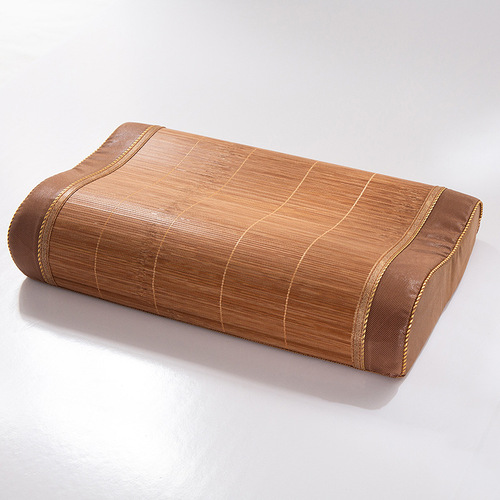 Bamboo mat 60x40cm adult latex pillow pillowcase bamboo silk mat summer children 50*30cm memory pillowcase