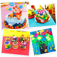 超輕粘土24色太空泥黏土500g兒童diy橡皮泥粘土兒童玩具彩泥套裝