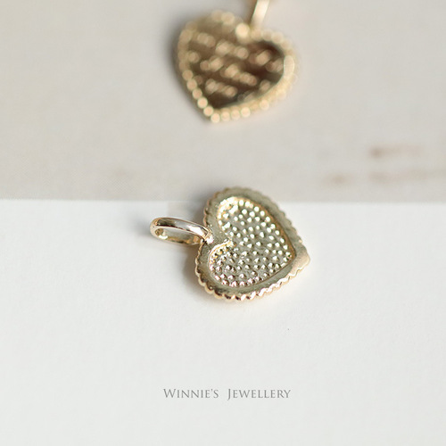 I love you S925 sterling silver plated 14K gold necklace pendant Iloveyou love small gold coin pendant girlfriend gift