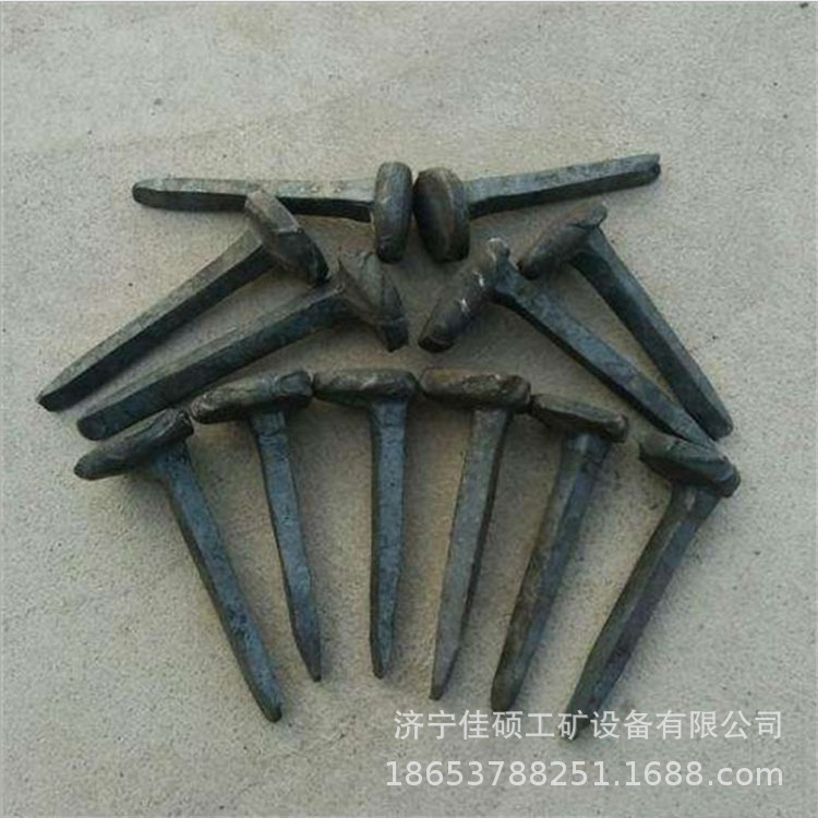 螺旋道钉厂家 矿用连接件道钉 轨道枕木用道钉现货