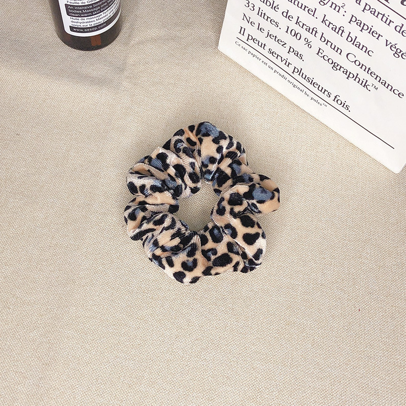 Leopard Print Hair Scrunchies display picture 5