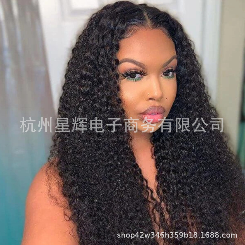 Cross-border hot-selling wigs European a...