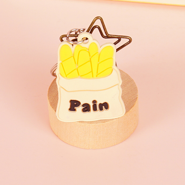 卡通橡胶钥匙扣