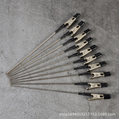 Coloring Tool Kit for Gundam Model Kits: Steel Nib, Steel Clips, Steel Rods, Steel Wires, Anti-Cutting Clips - 10 Pieces Set