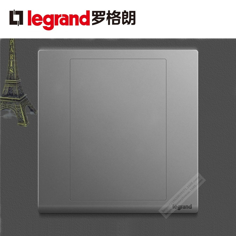 Legrand丨罗格朗 朗淳 空白面板（深砂银）EQ400-C3