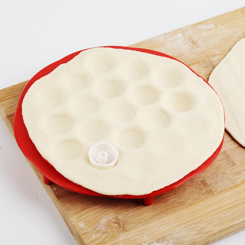 Hogar 19-hole dumpling rápido haciendo artefacto dumpling piel molde dumpling manual haciendo herramienta creativa dumpling Maker