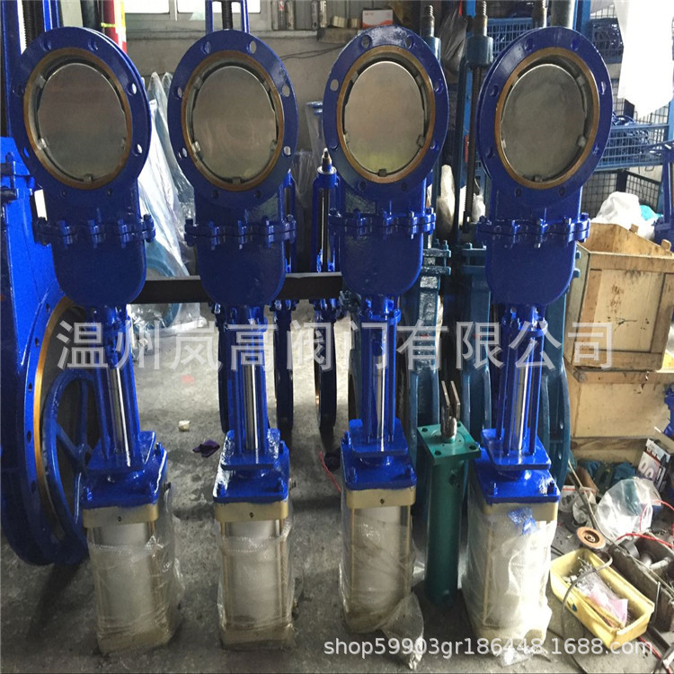 厂家直供 DMZ673H-16C 气动刀型闸阀 气动浆液阀 DN125