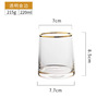 Japanese colorful glass glass whiskey foreign wine glass thick bottom ion plating cold drink juice cup house glass glass