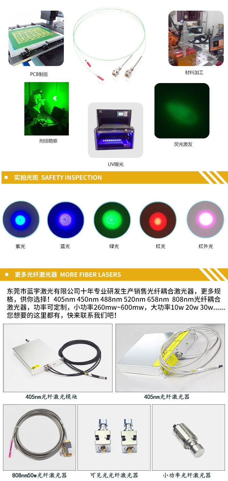 定制光纤激光器