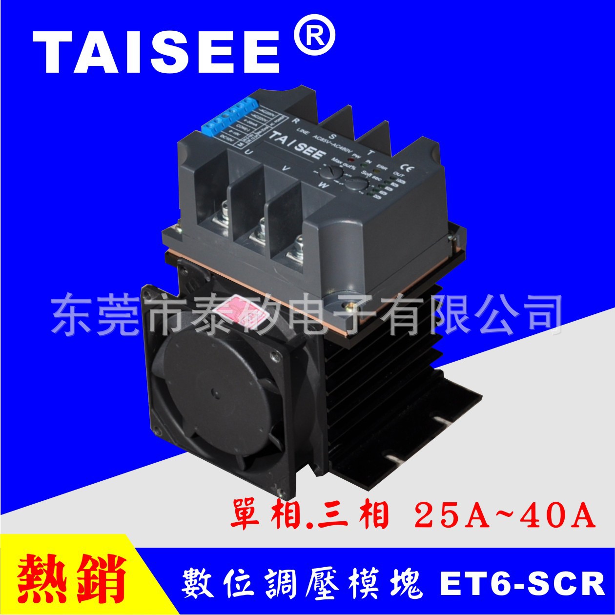 专业提供ET6单相简易型调压模块电力调整器