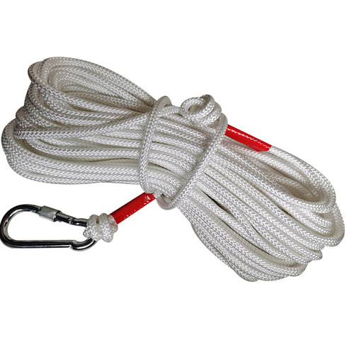 20-meter steel wire safety rope, fire self-rescue household safety escape rope, outdoor rock climbing and mountain rescue rope
