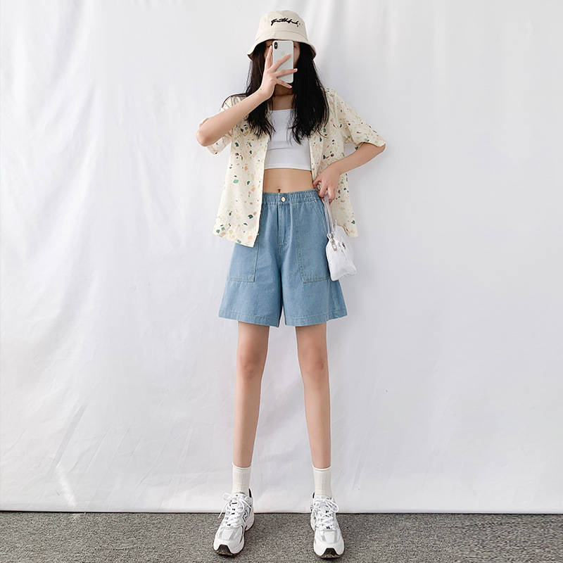 Pantalon léger femme en cow-boy - Ref 3429901 Image 4