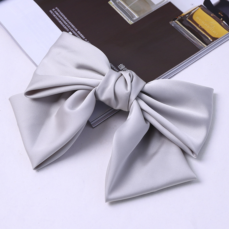 Elegant Simple Style Bow Knot Cloth Hair Clip 1 Piece display picture 8