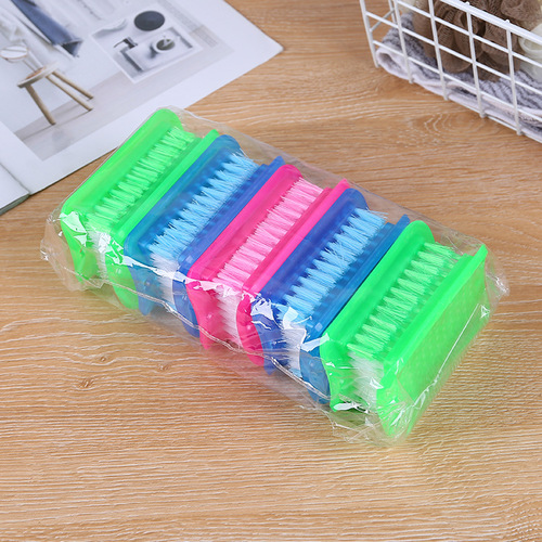 Multifunctional laundry brush, clothes brush, two-in-one household soft-bristled household plastic cleaning brush, shoe brush and board brush
