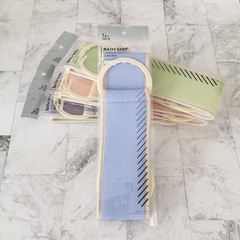 Bulk Coarse Sand Back Scrub Wash Cloths Dual-Sided Back Scrub Strips Coarse Sand Thick Scrub Towels Bath Scrub Grey Cloth