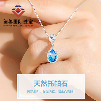 Fujian and Guangdong international Jewellery Necklace S925 clavicle Simplicity Perliamo Christmas gift Send his girlfriend