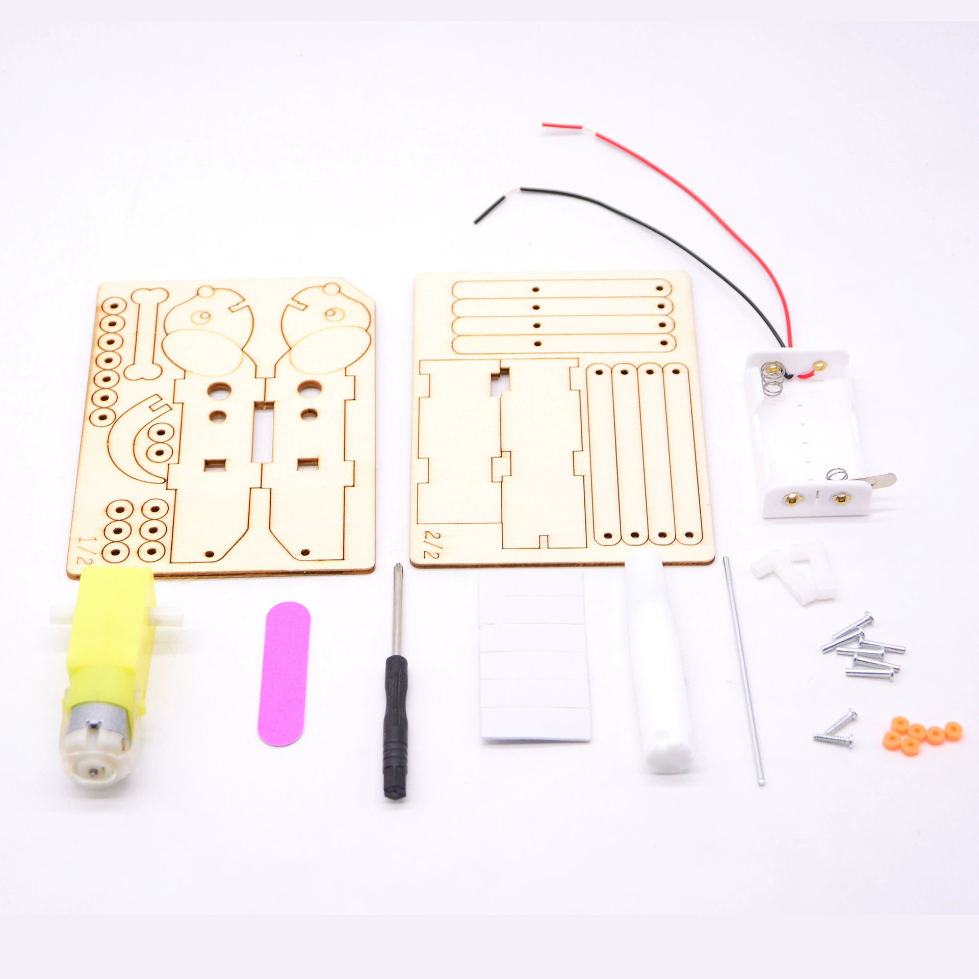 Mechanical toy for experiments, equipment for students, materials set, DIY, mini experiment, science