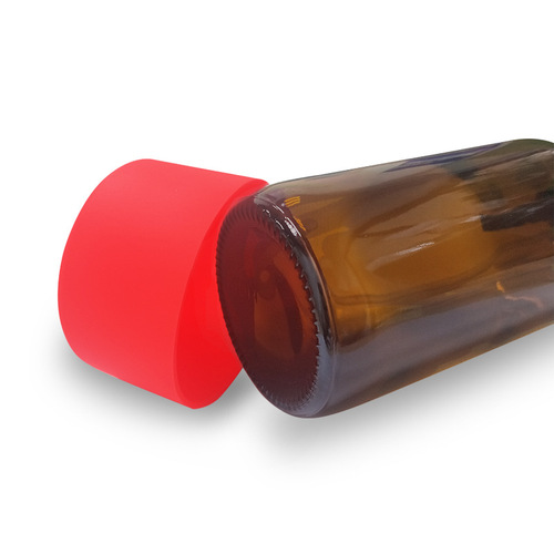 食品级硅胶水杯套 500mL玻璃喷雾瓶波士顿滴管瓶防磨损硅胶保护套