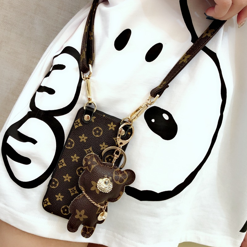 ブラウンにクロスロープ＋ベアー掛け