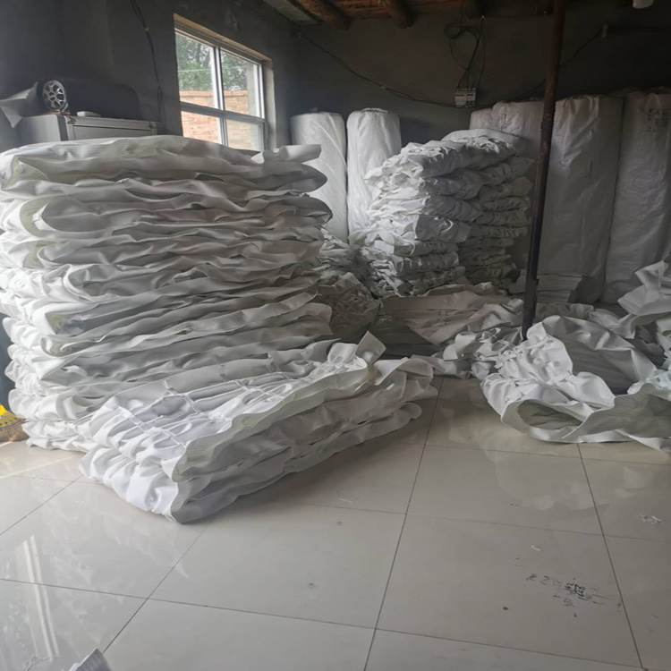 厂家生产 涤纶针刺毡褶皱骨架袋笼 口底配件褶皱布袋批发